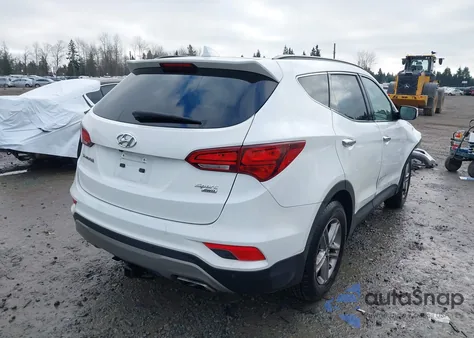2017 Hyundai Santa Fe Sport 2.4L from USA, damaged, VIN 5NMZUDLB5HH034124